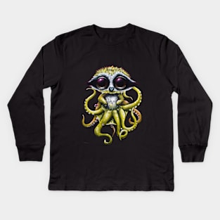 slothopus Kids Long Sleeve T-Shirt